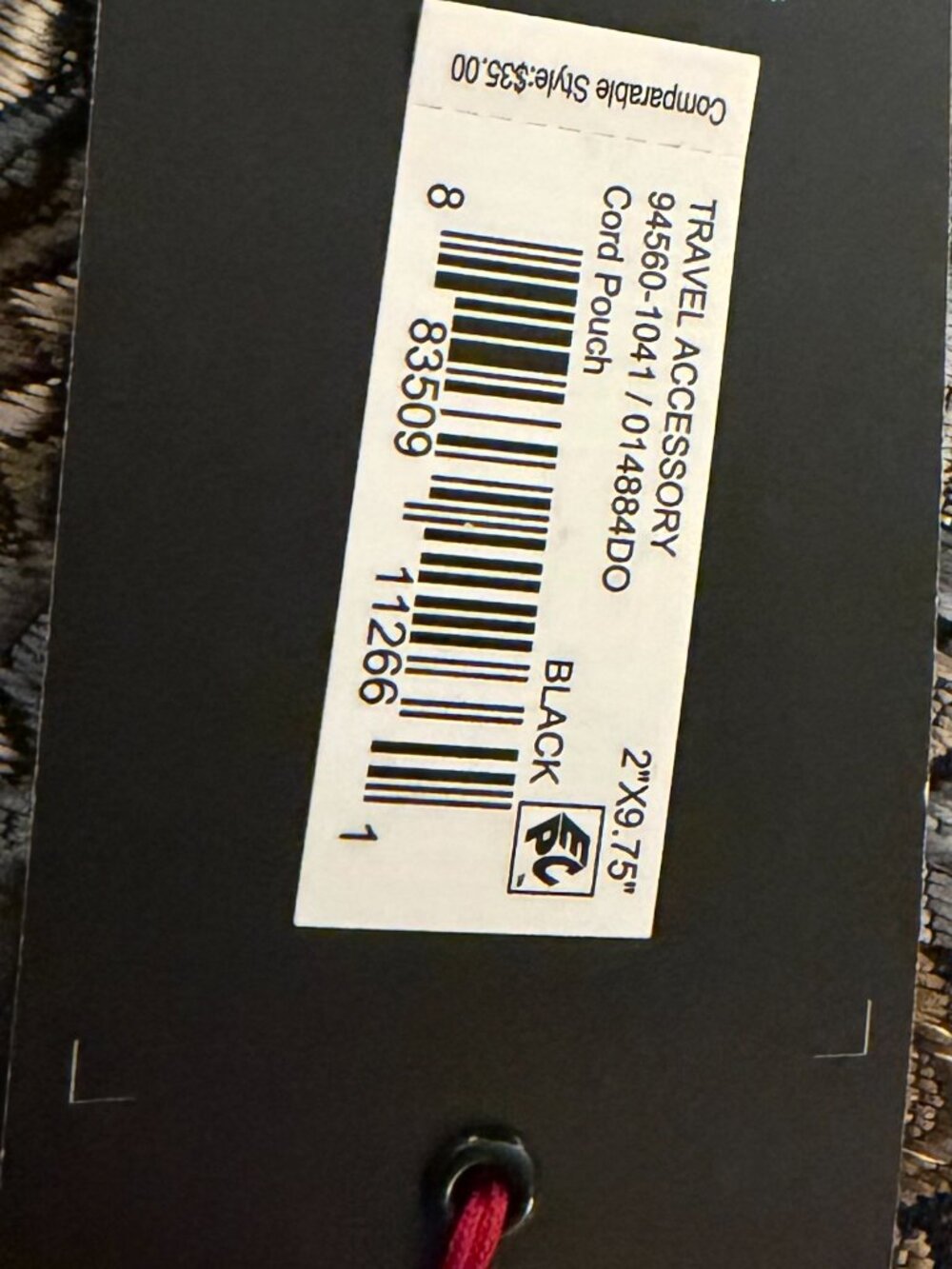 Tumi Alpha Electronic Cord Pouch - Picture 2 of 3